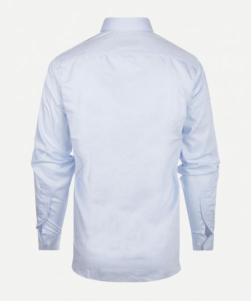 Overhemd twill cutaway regular fit | Light Blue
