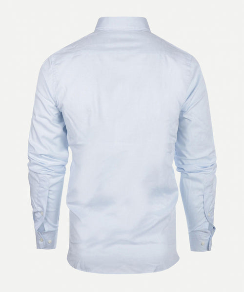 Overhemd twill cutaway slim fit | Light Blue