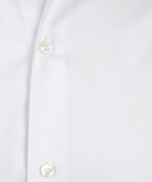 Overhemd twill cutaway slim fit | White