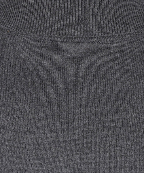 Coltrui cotton cashmere | Dark Grey Melange