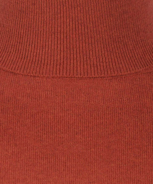 Coltrui cotton cashmere | Brick Red
