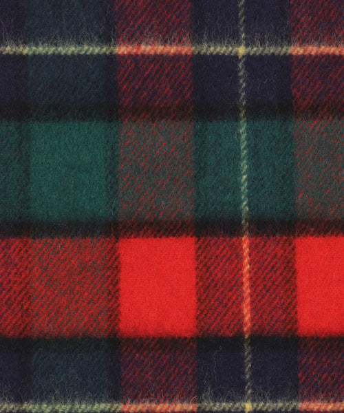 Sjaal geruit van Ierse wol | Red