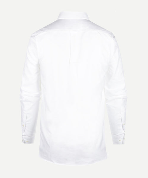 Overhemd Oxford regular fit button-down | White