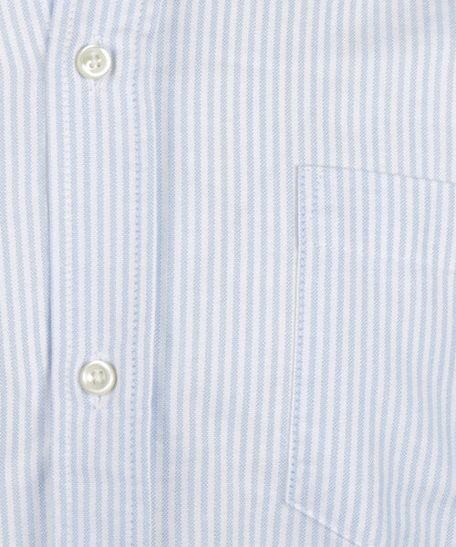 Overhemd Oxford streep regular fit button-down | Light Blue