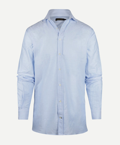 Overhemd Oxford regular fit cutaway | Light Blue