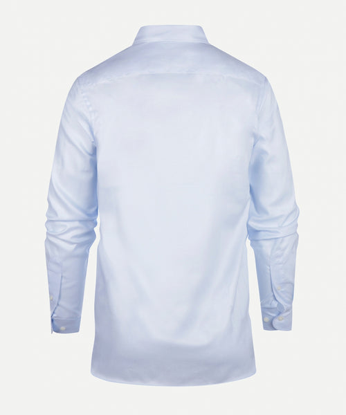 Overhemd Twill regular fit cutaway | Light Blue