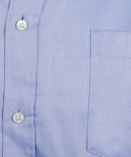 Overhemd Dobby regular fit button-down | Light Blue