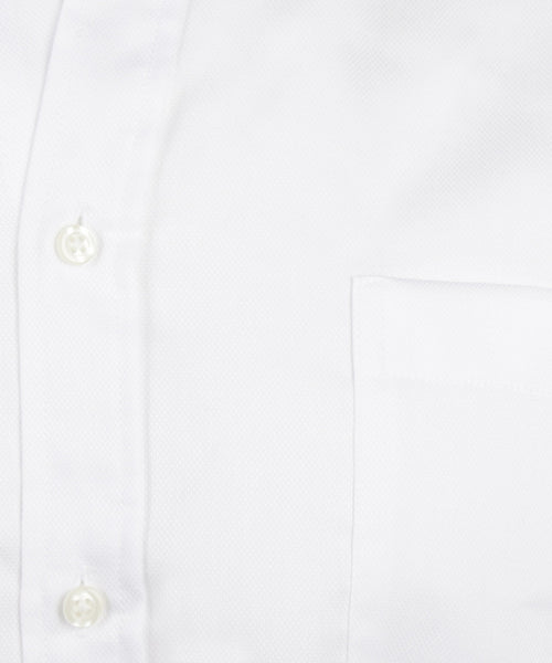 Overhemd Dobby regular fit button-down | White