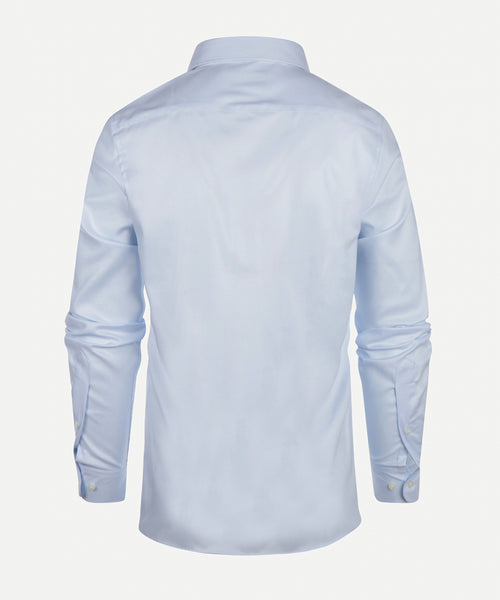 Overhemd Twill slim fit cutaway | Light Blue