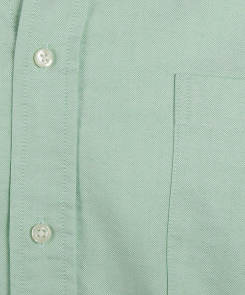 Overhemd regular fit korte mouw | Light Green