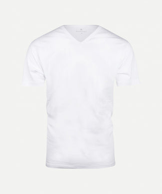 2-pack T-shirts V-hals | White