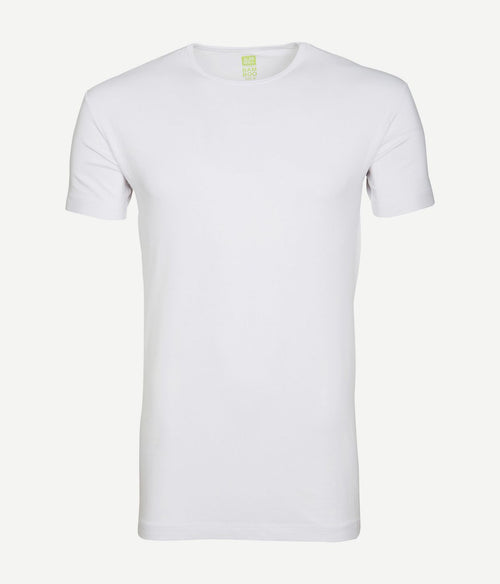 Alan Red bamboo t-shirt o-hals wit