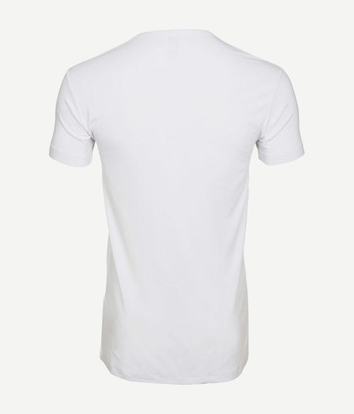 Alan Red bamboo t-shirt o-hals wit