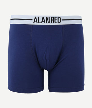 Alan Red boxer donkerblauw (2-pack)