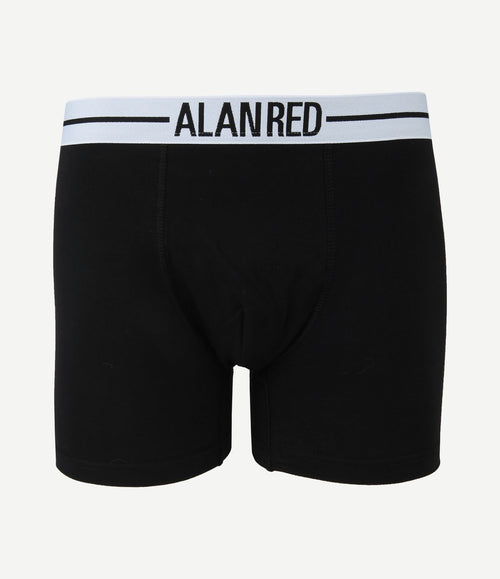 Boxer zwart blauw (2-pack)