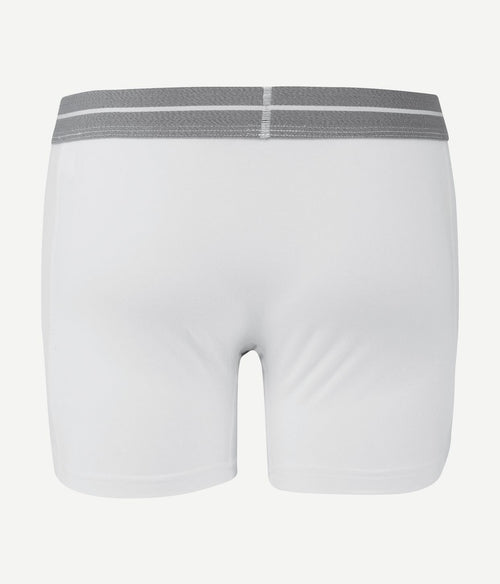 Alan Red boxershort wit (2-pack)