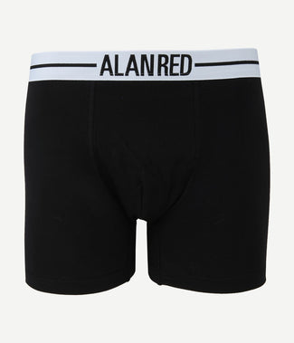 Alan Red boxershort zwart (2-pack)