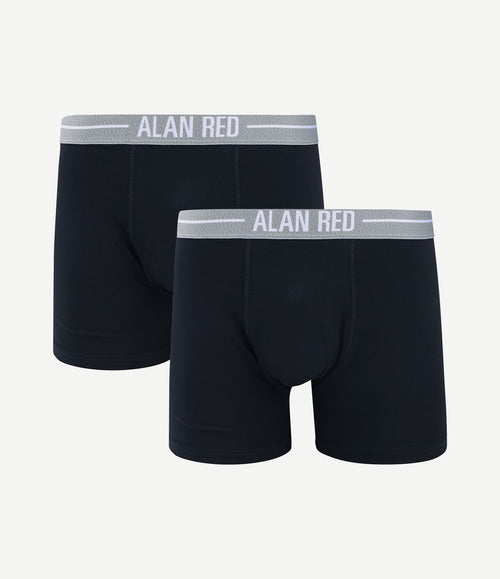 Boxershorts donkerblauw (2-pack)