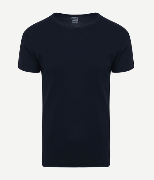 Alan Red Copenhagen t-shirt o-hals donkerblauw (2-pack) | Slim-fit