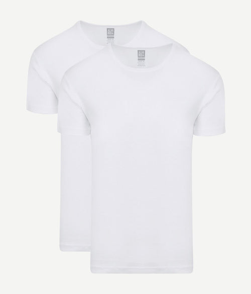 Alan Red Copenhagen t-shirt o-hals wit (2-pack) | Slim-fit
