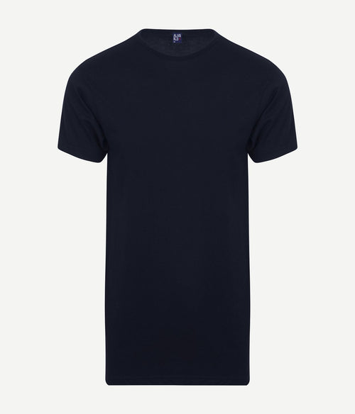 Alan Red Derby extra lang t-shirt donkerblauw (2-pack) | Regular-fit