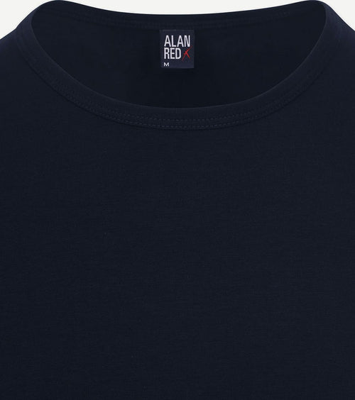 Alan Red Ottawa t-shirt stretch donkerblauw (2-pack)