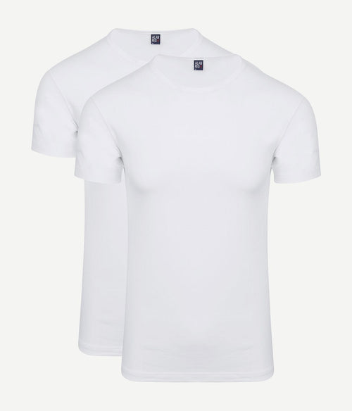 Alan Red Ottawa t-shirt stretch wit (2-pack) | Slim-fit