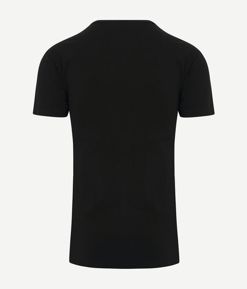Alan Red Ottawa t-shirt stretch zwart (2-pack)