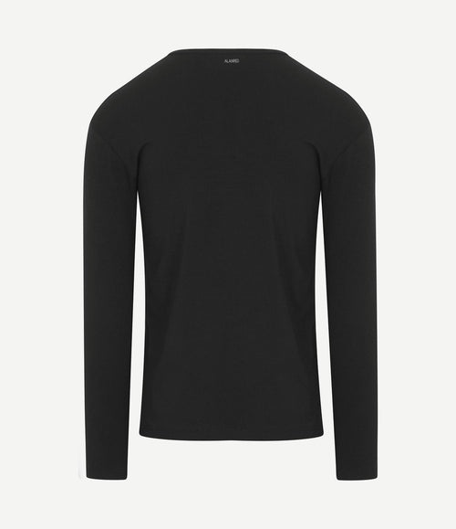 Olbia longsleeve t-shirt zwart