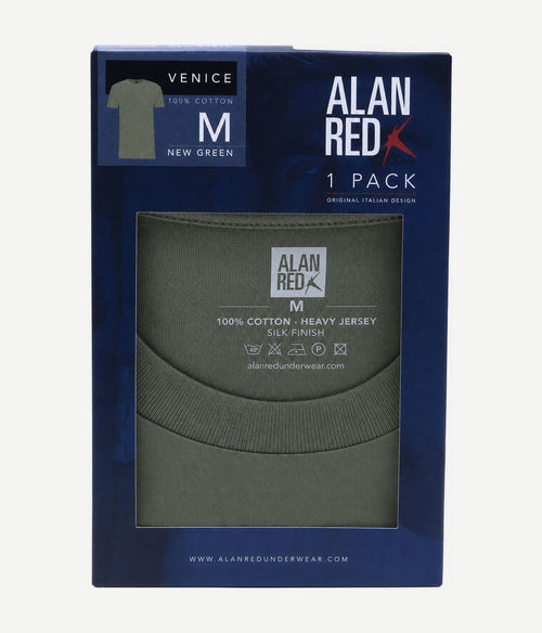 Venice t-shirt heavy jersey groen