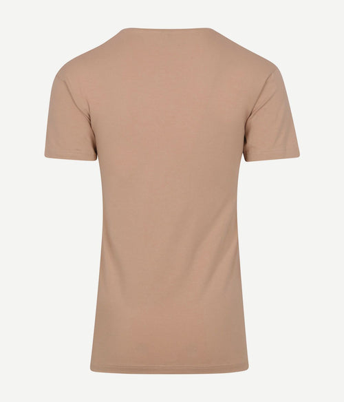 Alan Red t-shirt NOV v-neck stretch beige (2-pack)