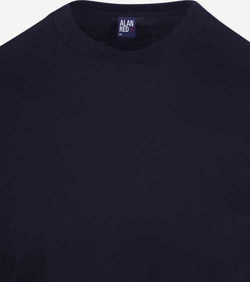 Alan Red t-shirt Virginia donkerblauw ((2-pack)) | Regular-fit