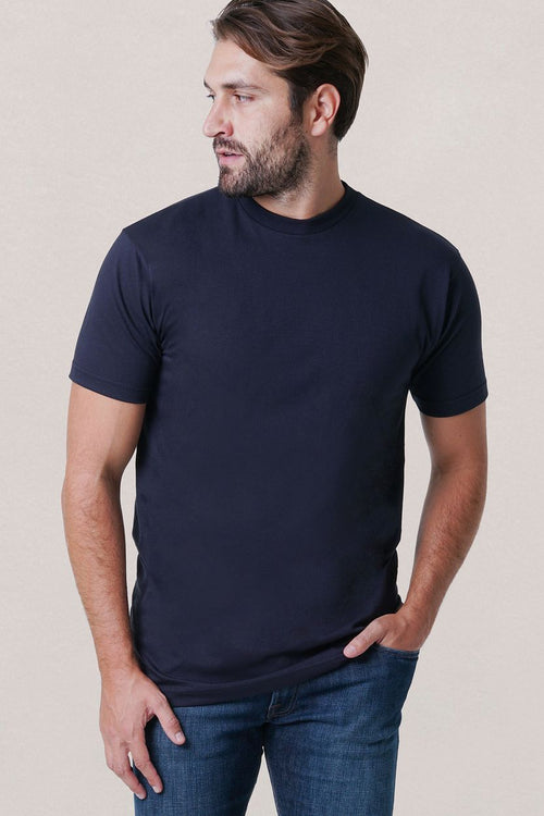 Alan Red t-shirt Virginia donkerblauw ((2-pack)) | Regular-fit