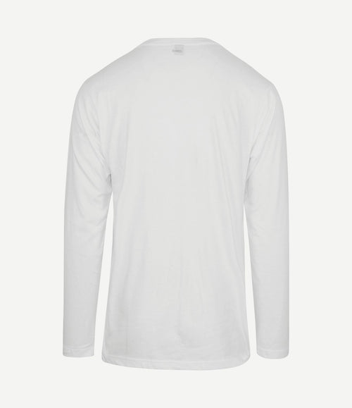 T-shirt Virginia wit longsleeve (2-pack)