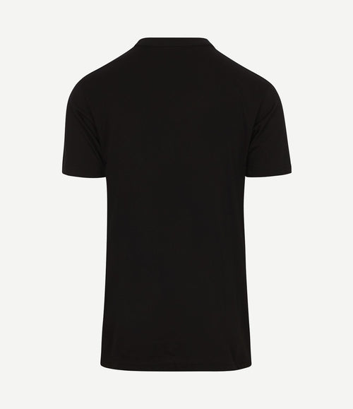 T-shirt Virginia zwart ((2-pack))