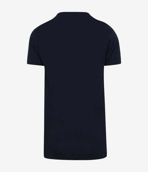 Alan Red Vermont extra lange t-shirts donkerblauw (2-pack) | Regular-fit
