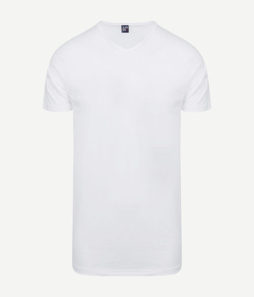 Alan Red Vermont extra lange t-shirts wit (2-pack) | Regular-fit