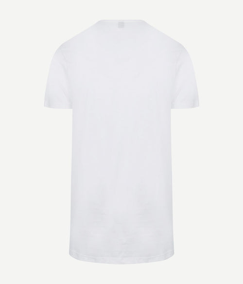 Alan Red Vermont extra lange t-shirts wit (2-pack) | Regular-fit