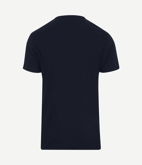 Vermont t-shirts v-hals donkerblauw (2-pack)