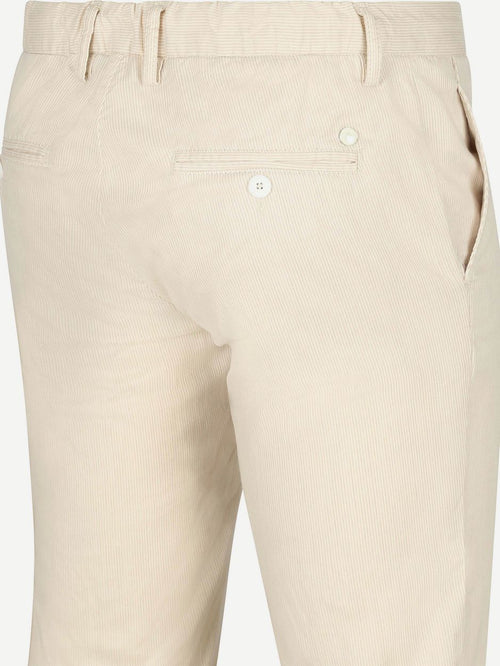 Broek jump stripe ecru