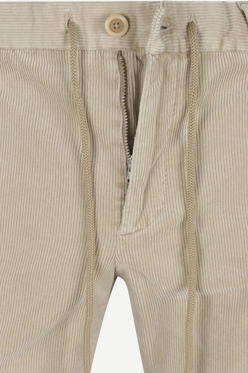 Alberto broek jump corduroy greige | Slim-fit