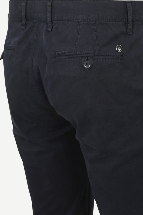 Alberto lou chino donkerblauw | Slim-fit