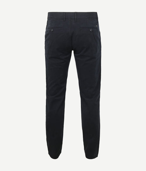 Alberto lou chino donkerblauw | Slim-fit