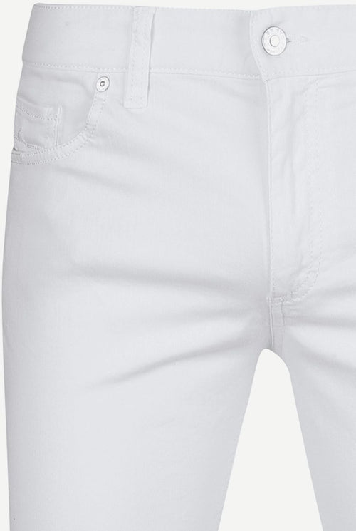 Alberto pipe denim wit