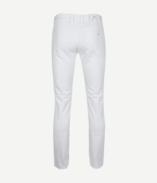 Alberto pipe denim wit