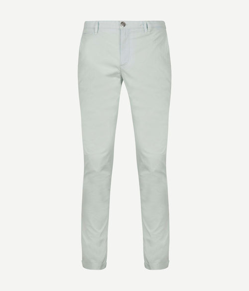 Alberto rob chino premium cotton lichtblauw | Slim-fit