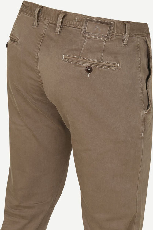 Alberto rob stretch chino beige | Slim-fit