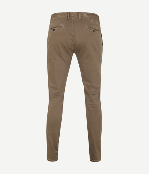 Alberto rob stretch chino beige | Slim-fit