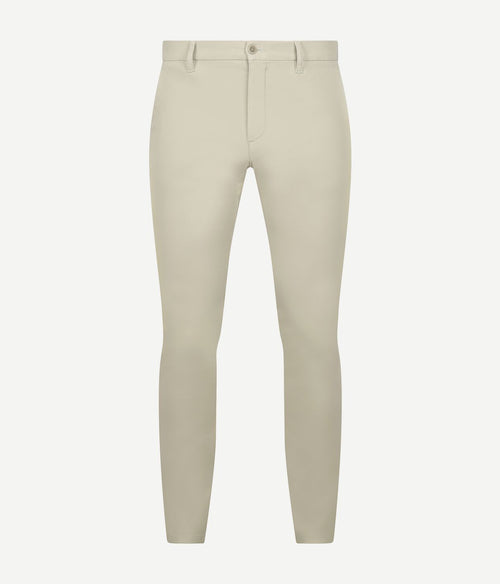 Alberto rob stretch chino off white | Slim-fit