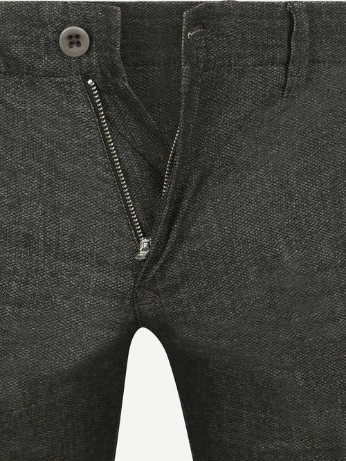 Broek Lennox melange antraciet